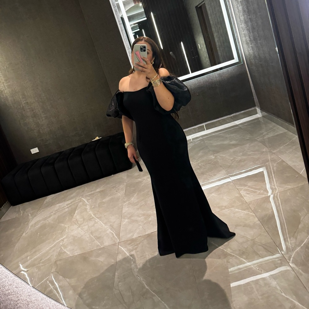 Eliza J Black Dress